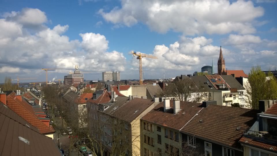Blick über die Dächer von Dortmund