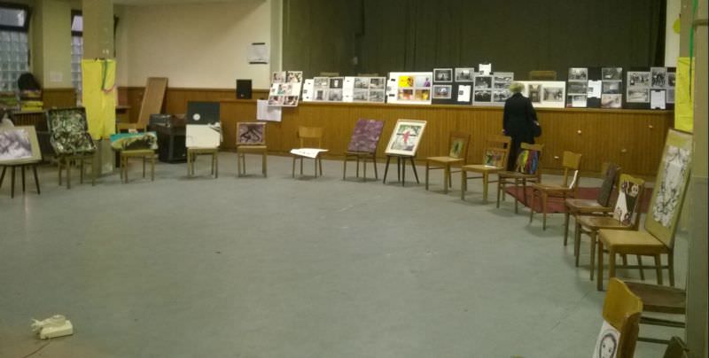 Ausstellung im großen Saal
